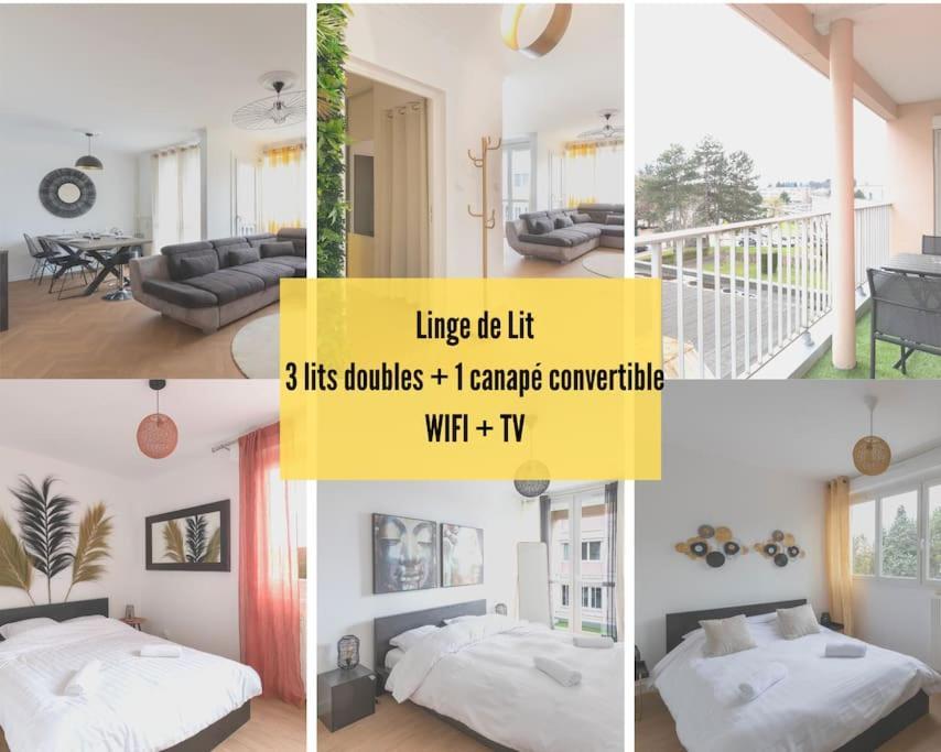 Cabana & Le Grand Appartement Lumineux Macon Ngoại thất bức ảnh